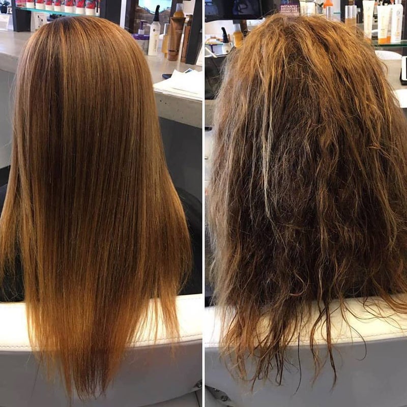 Kera Diamond Keratin Treatment Chocolate Restore w/Vitaminas 16FL Oz - Image 3